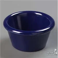 Winco Plain 2 oz. Ramekin, Navy [RP-2NY]