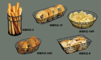 Winco Oblong Bread/Fruit Basket 15" [WBKG-15]