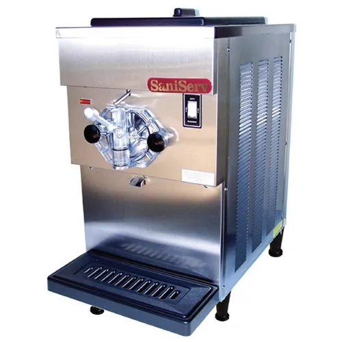 Saniserv 408 - Soft Serve Ice Cream/Frozen Yogurt Machine - Low/Medium Volume, (4) 4 oz. Servings per Minute - One Flavor 