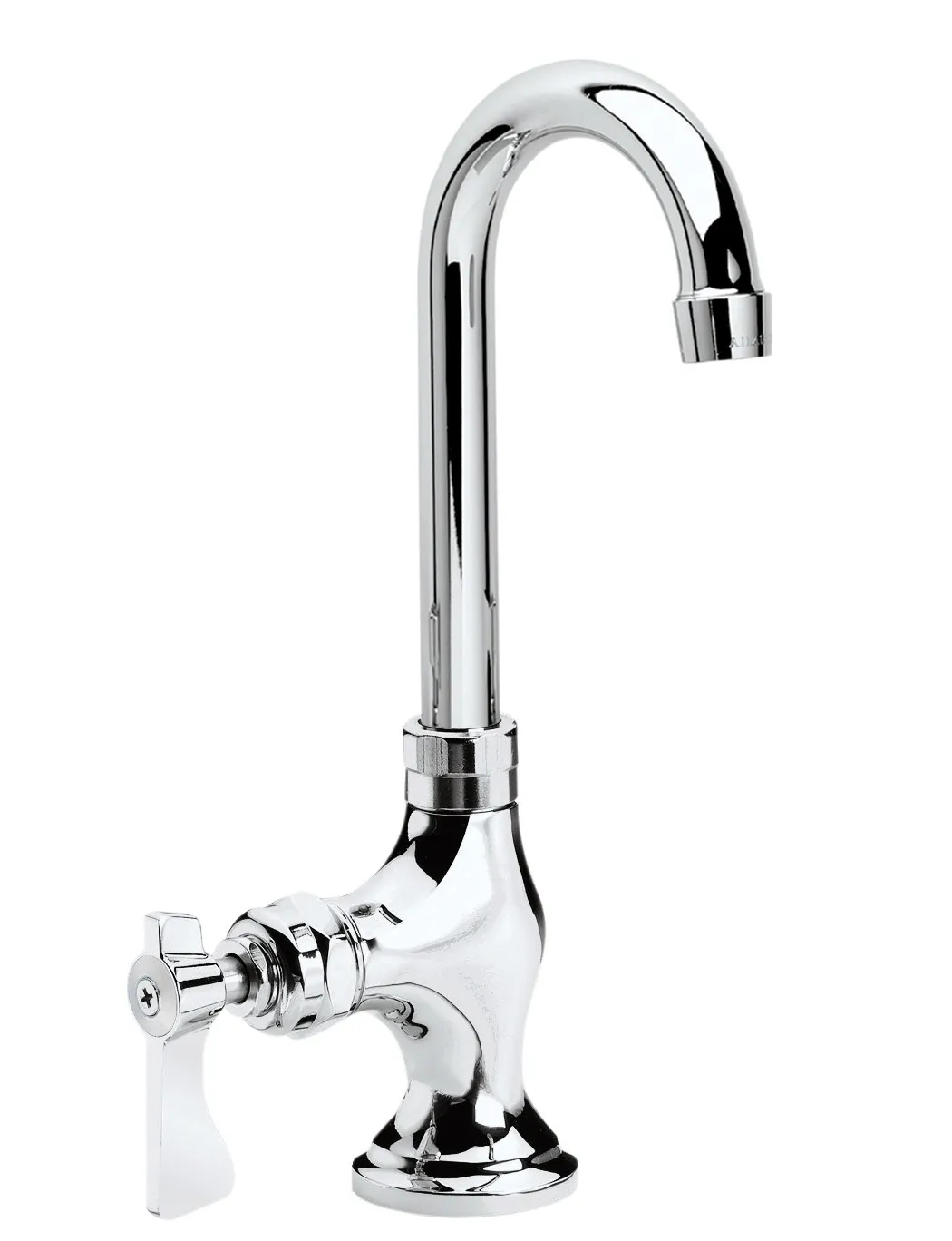 Krowne 16202L - Royal Series 3-1/2" Gooseneck Spout - Single Wall Mount Pantry Faucet - Low Lead