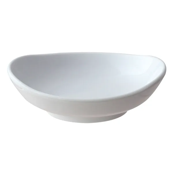 Thunder Group 19045WT - 4 1/2" ROUND SAUCER, 1" DEEP - 4 OZ - Classic White