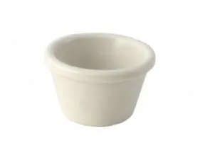 Winco RP-1B - Plain 1-1/2 oz. Ramekin, Bone 