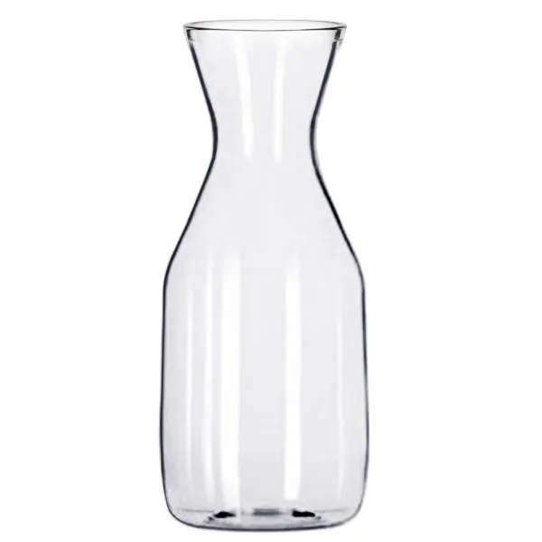 Thunder Group PLTHCF050CC - 17 oz./ 0.5L Carafe - Case of 12 - Traditional - Clear