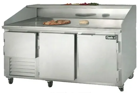 Leader DR72 - 72" Refrigerated Pizza Dough Retarder Table