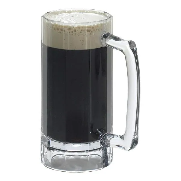 Cambro BWB16CW-135 - 16 oz Plastic Aliso Beer Mug (12 per Case) 