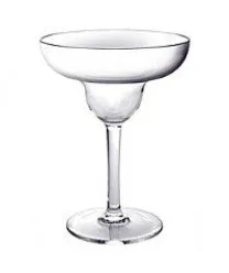 Thunder Group PLTHMR011C - 11 oz Polycarbonate Margarita Glasses - Case of 12