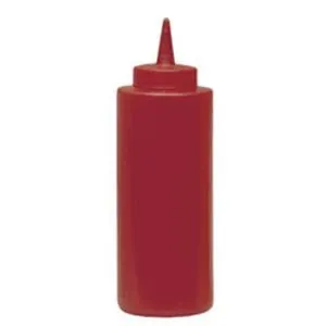 Update International SBR-08 - 1.88" x 7.38" x 1.88" - Squeeze Bottle - Red  