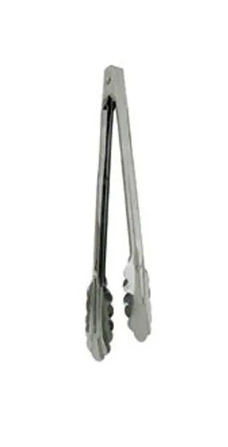 Update International ST-7 - 7" x 1" x 3" - Stainless Steel Spring Tongs  