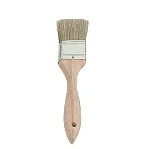 Update International WPBM-15 - 1.5" Boar Hair Flat Pastry Brush