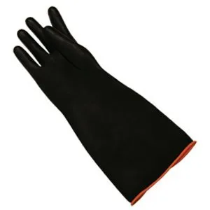 Update International RG-18HD - 18" Rubber Glove Black