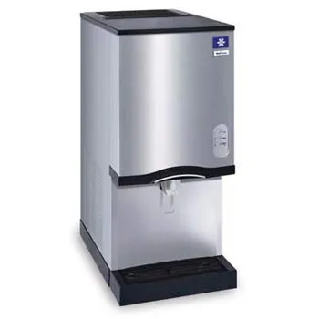 Manitowoc RNS-12AT - Nugget Ice Maker and Water Dispenser - Hands-Free Dispensing, 12 lb. Bin Storage, 35"H 