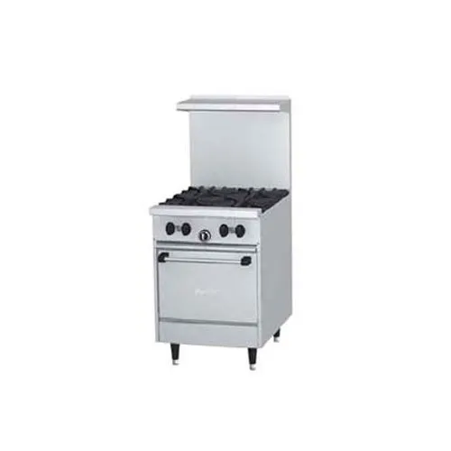 U.S. Range U24-4L - 4 Burner Gas Range - (1) Space Saver Oven