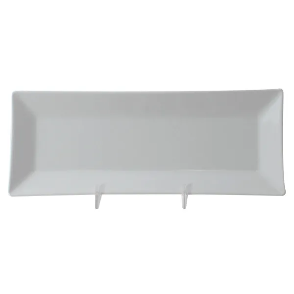 Thunder Group 29110WT - 10 1/4" x 4" PLATE - 1" DEEP- Classic White