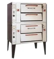 Attias MRS2-16NG - Mini Deck Natural Gas Pizza Oven - Single Deck 48" 