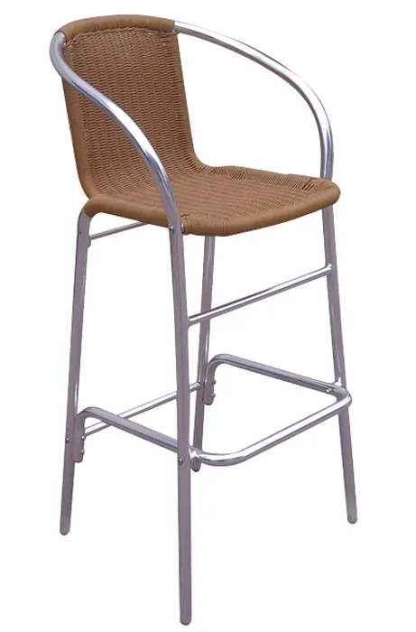 G & A Seating 925 - Aluminum Bamboo Bar Stool (12 per Case) 