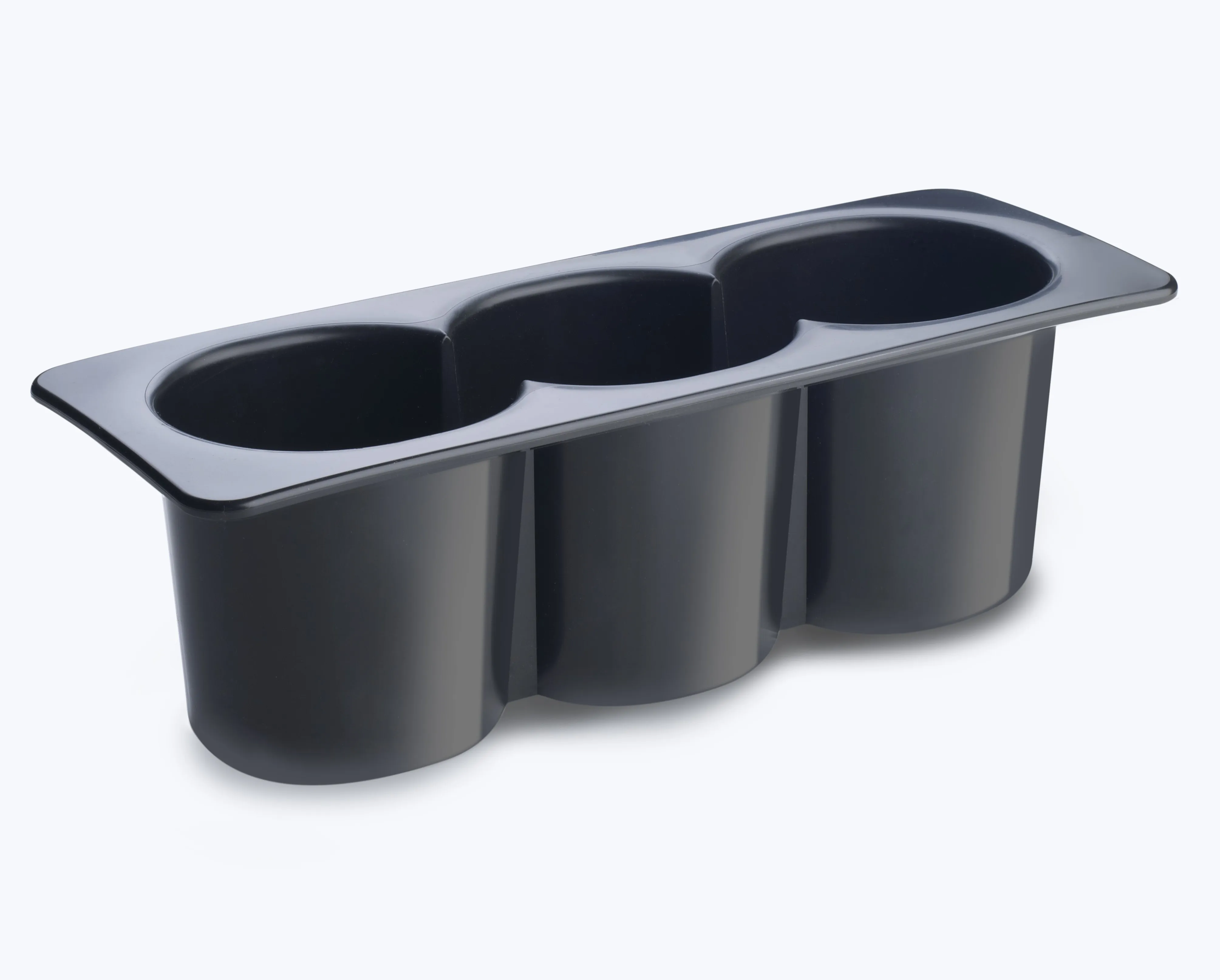 Krowne 30-500 - Three Compartment Bottle Wells for Ice Bins - Case of 2