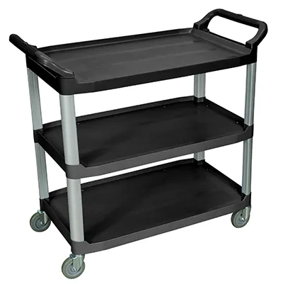 Luxor SC13B - Large Specialty Utility Carts - Black