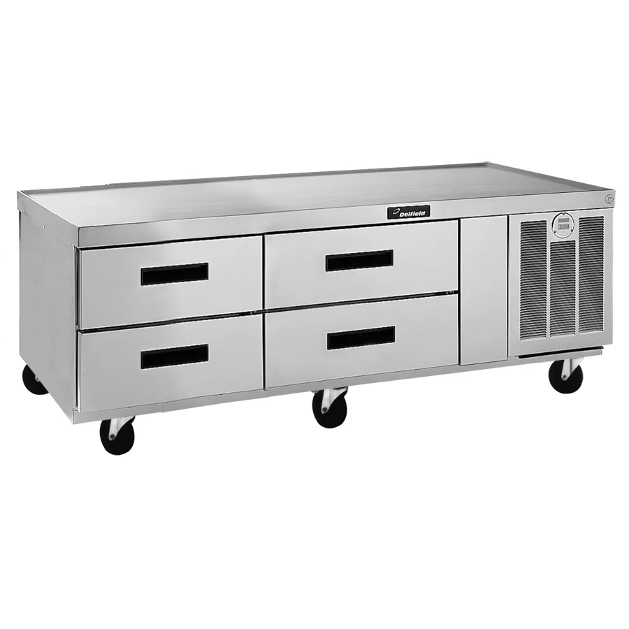 Delfield F2962C - 4 Drawer Refrigerated Chef Base - 62" 