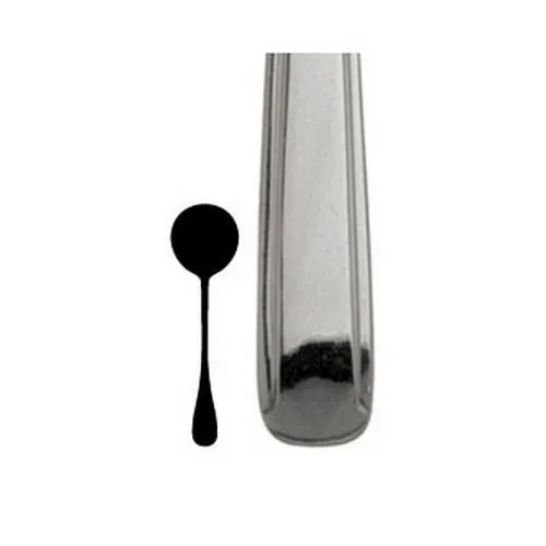 Update International DH-42B - Dominion Series - 6" Chrome-Plated Bouillon Spoon