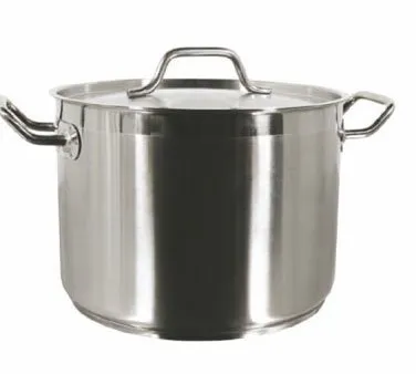 Thunder Group SLSPS008C - Stainless Steel Stock Pot Cover 9-3/4" (6 per Case) 