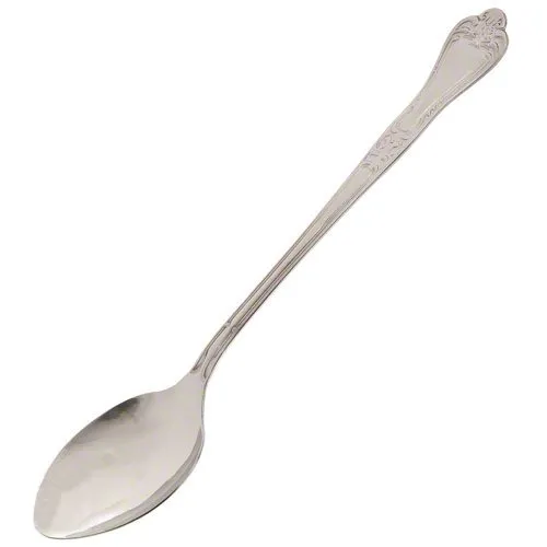 Update International CR-13SD - Crown Series - 12.75" Solid Serving Spoon