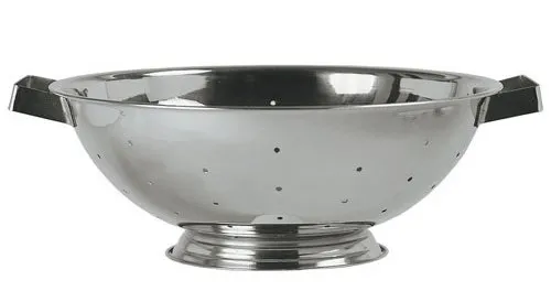 Update International COL-140 - 13 Qt - Stainless Steel Colander