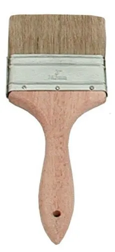 Update International WPBM-30 - 8.5" x 0.5" x 3" - Boar Hair Flat Pastry Brush  