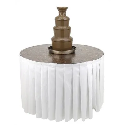 Buffet Enhancements - 1BACFT48PBG - 48" Chocolate Fountain Table - Laminate Finish - Black Granite