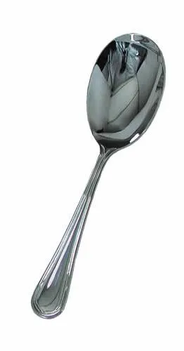 Update International RE-114 - Slotted Serving Spoons - Regency Series 