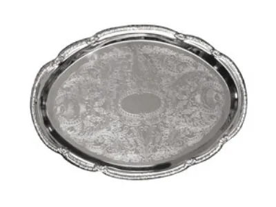 Update International CT1510V - 15" x 10" Oval Serving Tray