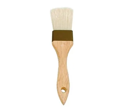 Update International WPBB-15 - 1.5" Boar Bristle Round Pastry Brush