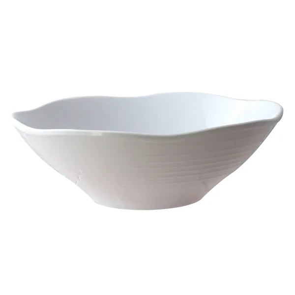 Thunder Group 39093WT - 9" X 3" Soup Bowl - 45 OZ - Classic White