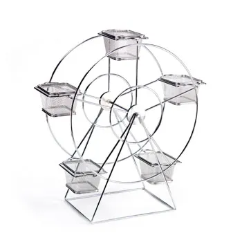 Clipper-Mill 4-92065-B - Chrome Ferris Wheel - 5 Baskets