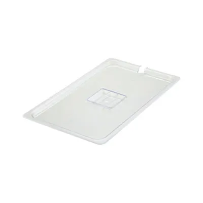 Winco Poly-Ware Slotted Food Pan Cover for Size Full Size Pan [SP7100C]