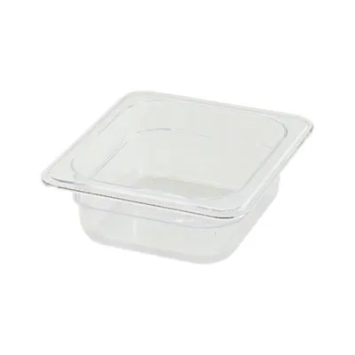 Winco SP7602 - Poly-Ware 1/6 Size Food Pan 2 1/2" Deep 