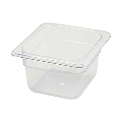 Winco SP7604 - Poly-Ware 1/6 Size Food Pan 4" Deep 