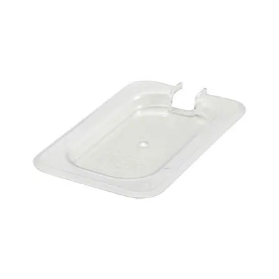 Winco Poly-Ware Slotted Food Pan Cover for Size 1/9 Size Pan [SP7900C]