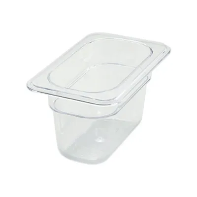 Winco SP7904 - Poly-Ware 1/9 Size Food Pan 4" Deep 