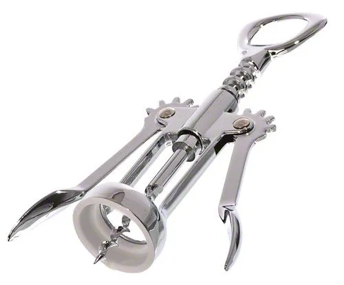 Update International CKS-6 - 2.5" x 7" Hand-Held Winged Corkscrew