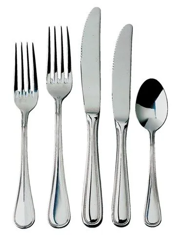 Update International RE-111 - Euro Table Forks - Regency Series