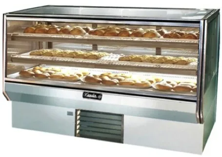 Leader CBK57-D - 57" Dry Bakery Display Case - Counter Height