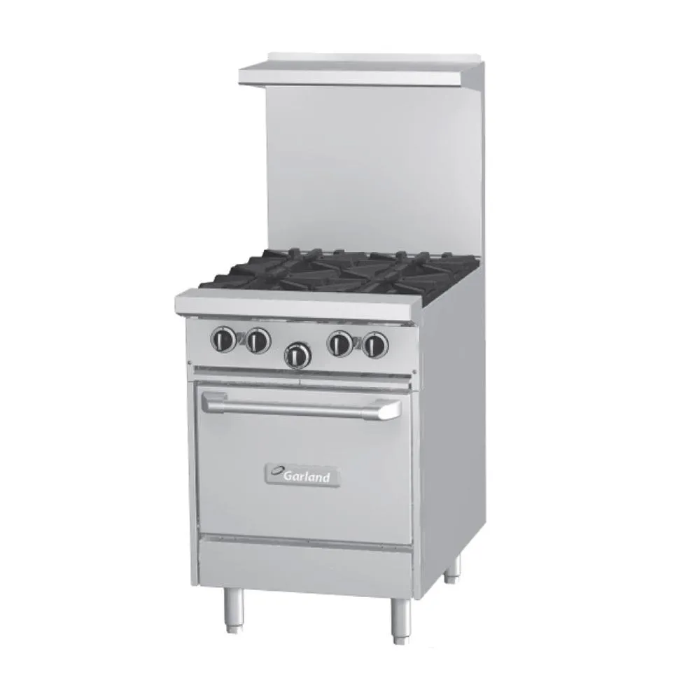 Garland G24-2G12S - 2 Burner Gas Range - (1) Storage Base