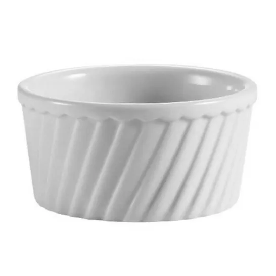 C.A.C. China RKF-24-S - RKF Souffle Bowl 5-1/2" - (2 Dozen per Case)