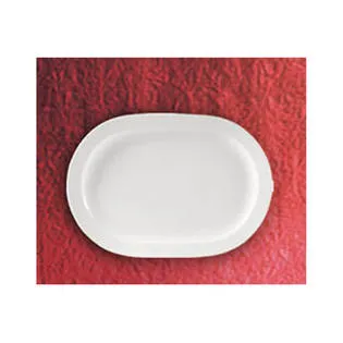 C.A.C. China RCN-RP82 - Clinton Platter 12-1/2" - (1 Dozen per Case)