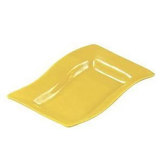 C.A.C. China SOH-13-Y - Soho Platter 12" - (1 Dozen per Case)