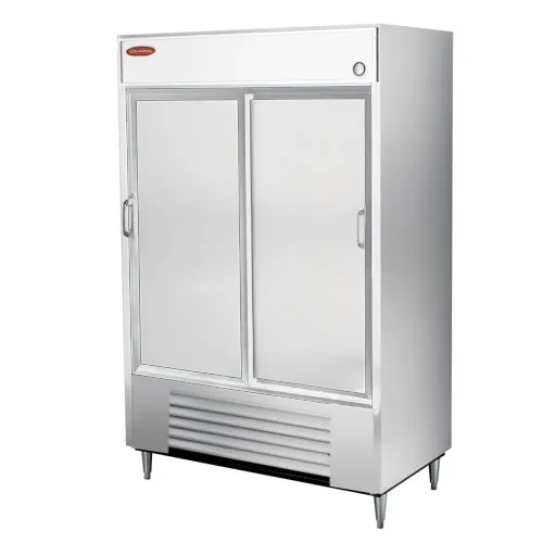 Universal RIC54SC-S - 54" Stainless Steel Sliding Door Reach In Refrigerator