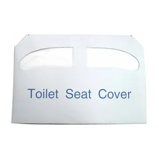 Winco TSC-250 - Half Fold Toilet Seat Cover Paper (250 Per Case) 