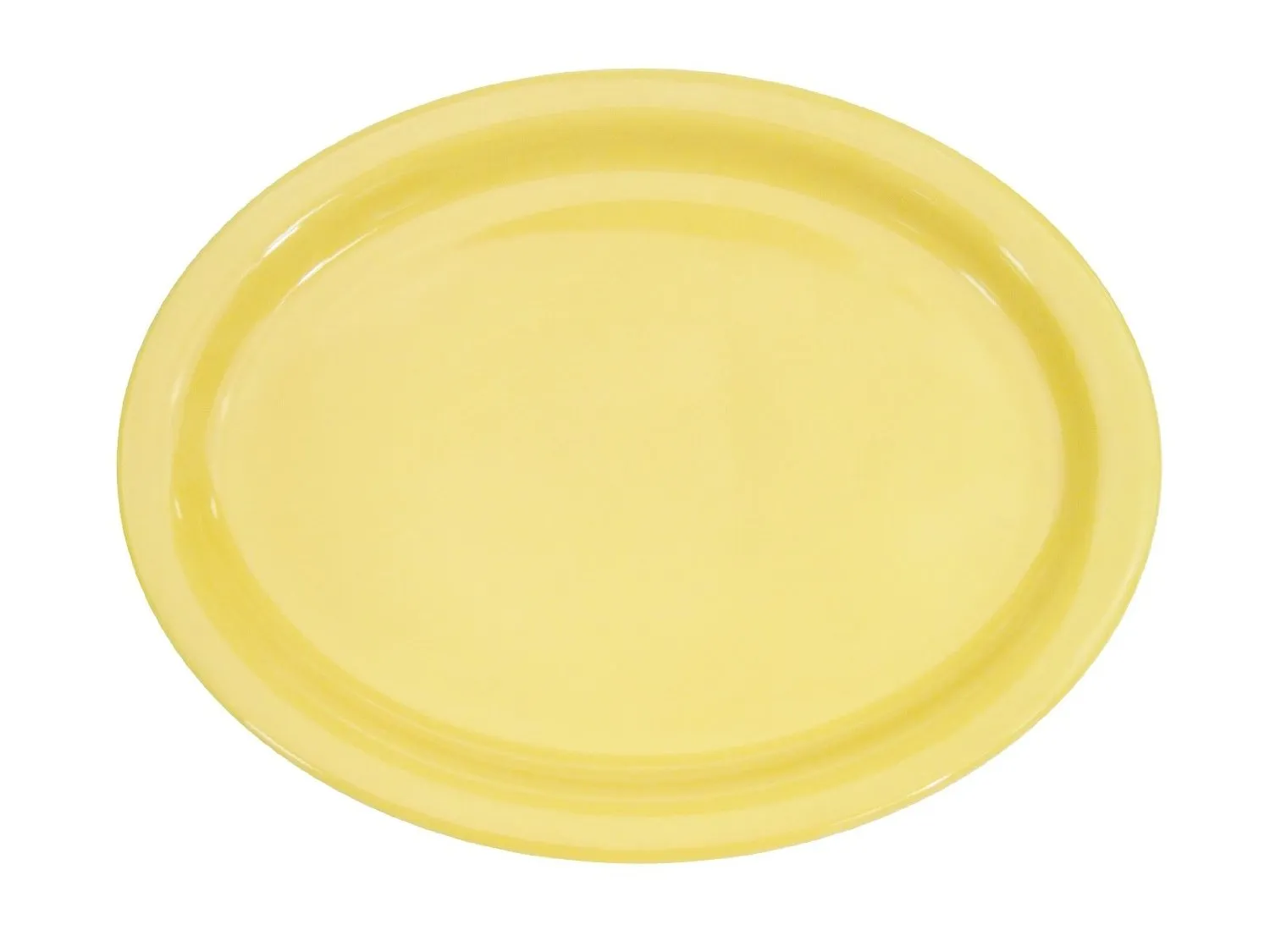 C.A.C. China L-13NR-Y - Las Vegas Platter 11-1/2" - (1 Dozen per Case)