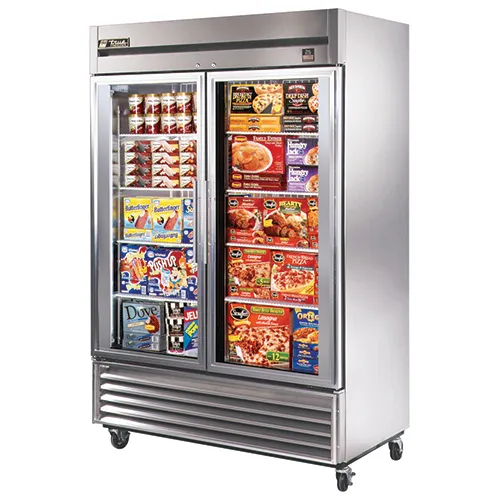 True TS-49FG - 54" Reach-In Freezer - 2 Full Glass Swing Door