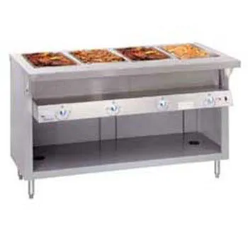 Duke G-3-DLSS - Heavy Duty Hot Food Table - Deluxe Gas, 3 Wells, 46" W 